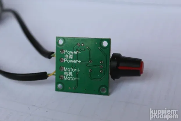 Regulator  dc motora 1.8v- 15v