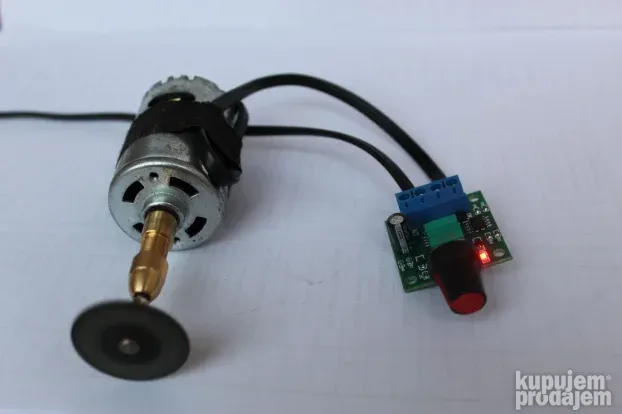 Regulator  dc motora 1.8v- 15v