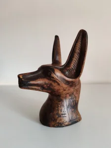 skulpura, bog Anubis, kamen, Egipat