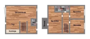 Uskoro useljiv stan sa terasom i dvorištem