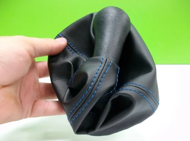 VW GOLF 3 kožica menjača (1991-2002) plavi konac - NOVO