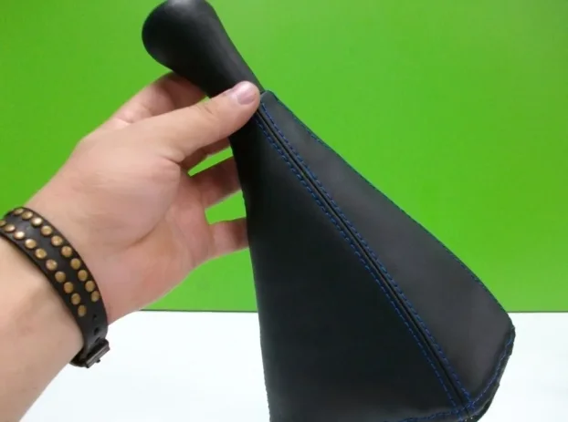 VW GOLF 3 kožica menjača (1991-2002) plavi konac - NOVO