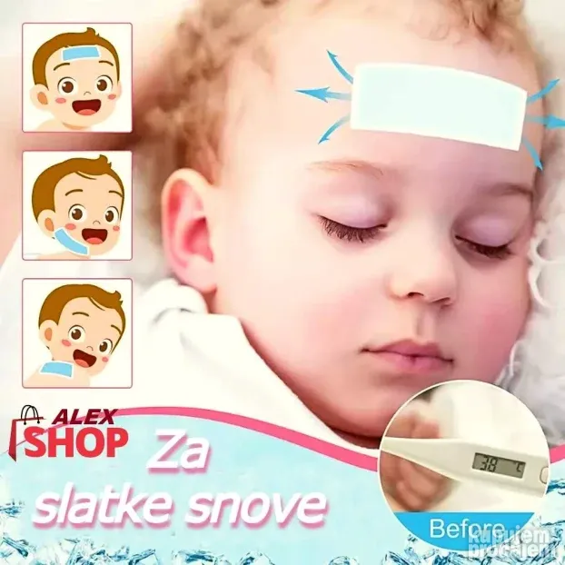 Rashladni flasteri protiv povišene temperature