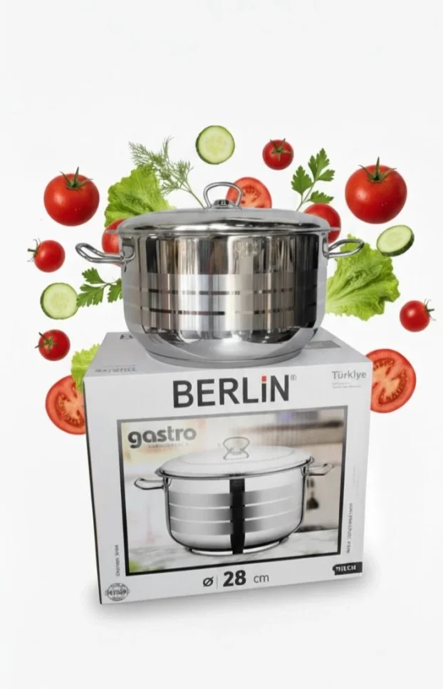 Šerpa serpe doboko rosfraj inox precnik 28 x18 cm 12 litara