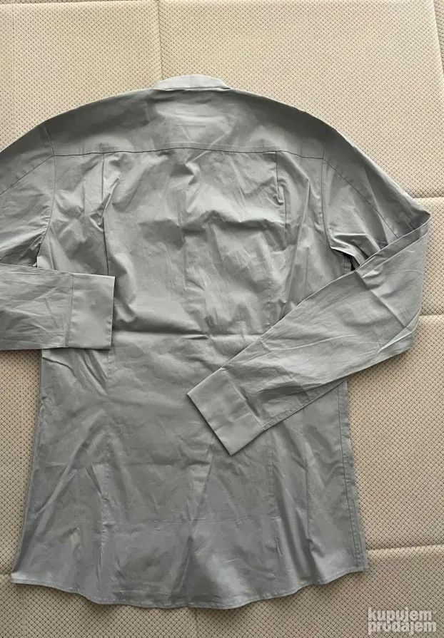 Najsvetlija nijansa sive boje (M) Hugo Boss Slim Fit