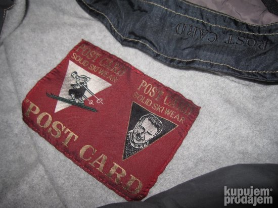 POST CARD Luxury ski wear -  skijasko odelo L/XL- ORIGINAL!