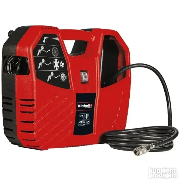 Prenosni kompresor 8bara, 1.1KW TC-AC-180/8 OF Einhell