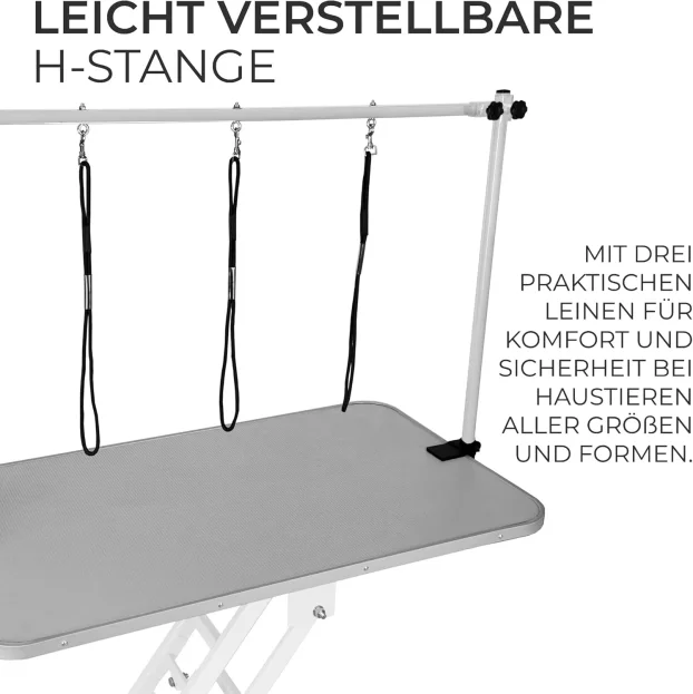 Hidraulični sto za šišanje pasa - visina podesiva