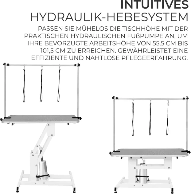 Hidraulični sto za šišanje pasa - visina podesiva