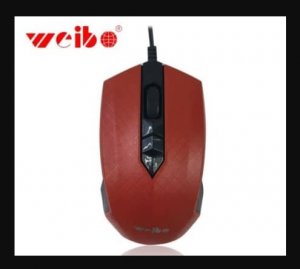 NOVO! Weibo Žičani Optički Miš Crveni
