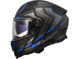 Kaciga LS2 Full Face FF811 VECTOR II ALIZER crno plava sa na