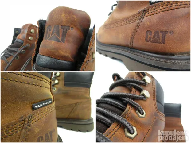 CATerpillar čizme KOŽA vodootporne N4132
