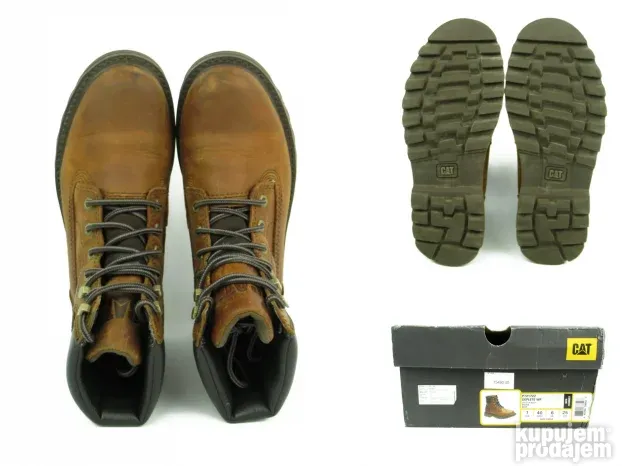 CATerpillar čizme KOŽA vodootporne N4132