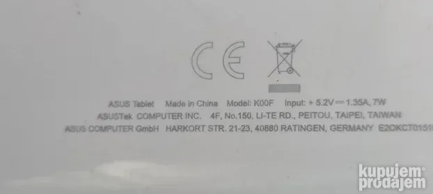 tablet asus k00f netestiran
