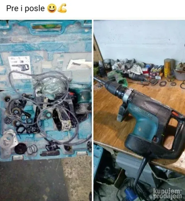 Servis alata Bosch, Makita, Hilti, viklovanje