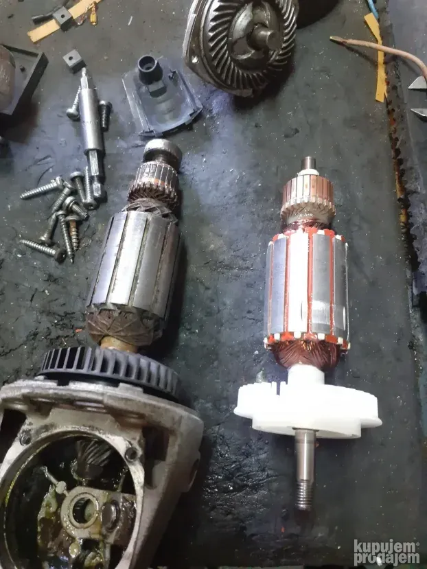 Servis alata Bosch, Makita, Hilti, viklovanje