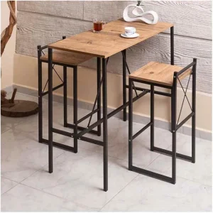 Half Trpezarijski Sto & Set Stolica - Bor