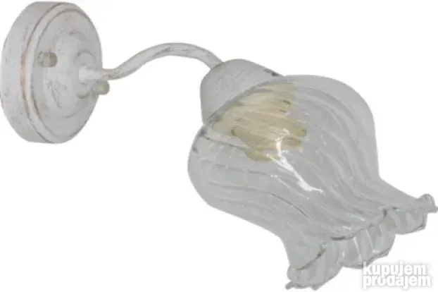 Mitea M10466 1Z Zidna Lampa, 1Xe27, Bela + Zlatna, Max 60W