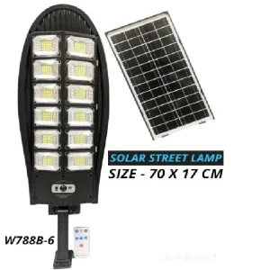 Solarna rasveta W788B-6 12 sijalica jačine 600w -VODOOTPORNA