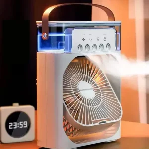 Prenosivi mini ventilator, klima ovlaživač vazduha 3 u 1