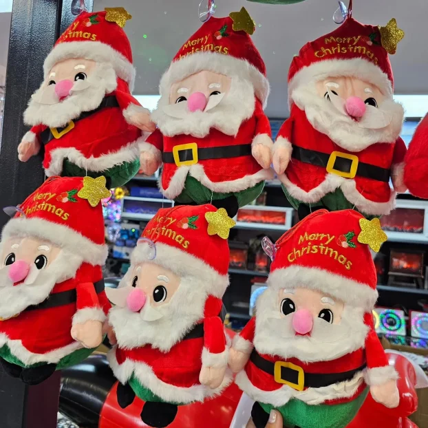 Deda mraz plisani, snesko, irvas.