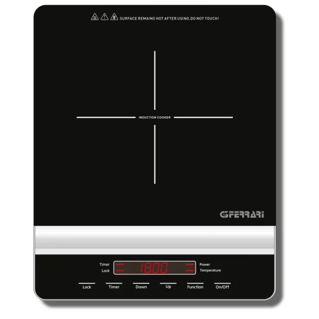 G3 Ferrari Dinamiko Deep Black Encimera 29,5 cm Con placa de inducción