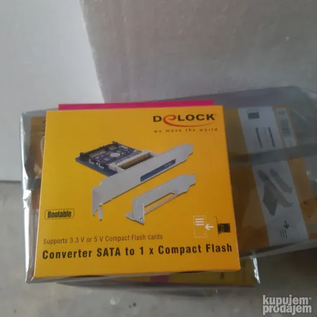 Akcija! CF na SATA adapter za Compact Flash kartice Devolo