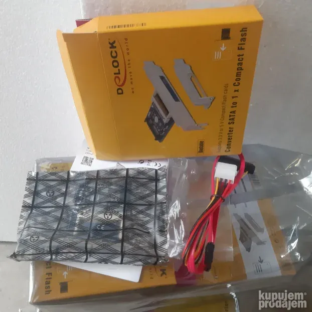 Akcija! CF na SATA adapter za Compact Flash kartice Devolo