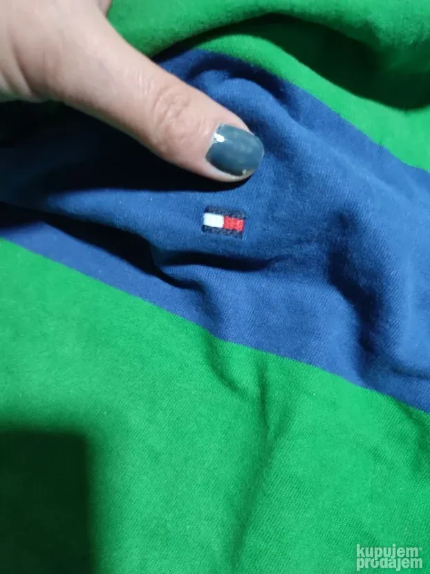 TOMMY HILFIGER duks pruge vel. M