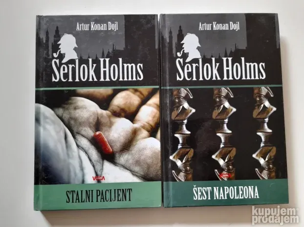 Šerlok Holms 2 knjige - Ser Artur Konan Dojl