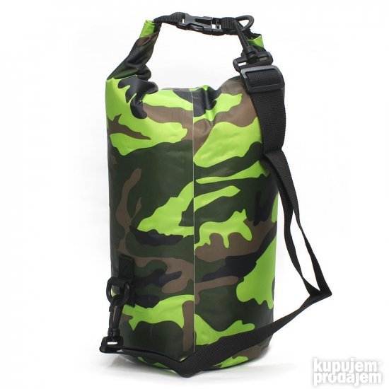 Vodootporna suva torba EL1 30L army zelena