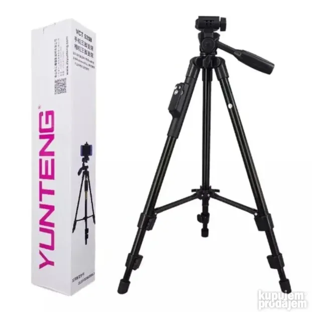 Tripod stativ 3388 za kamere i telefone sa daljinskim