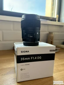 Sigma F 1.4 DG za Canon