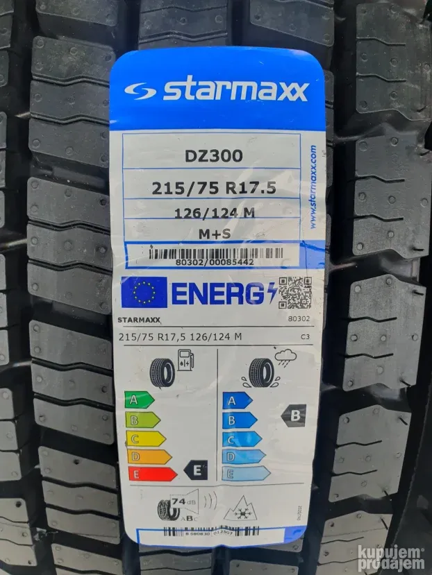 nove pogonske gume 215/75 r 17.5 starmaxx