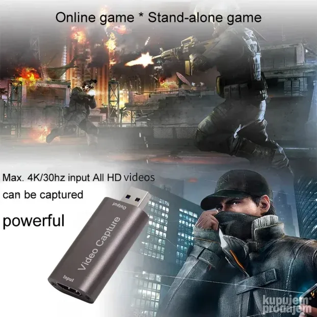 HDMI na USB Video capture adapter