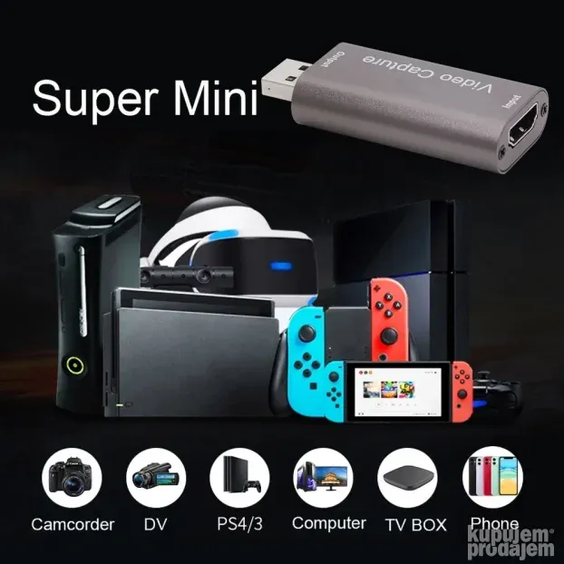 HDMI na USB Video capture adapter