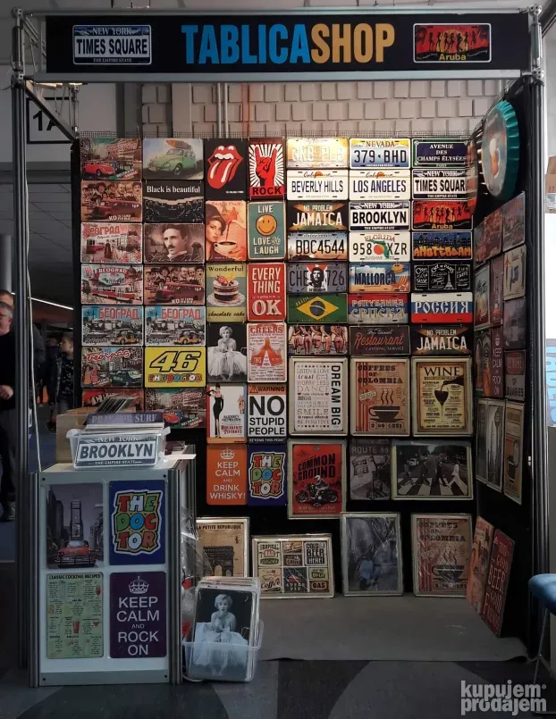 Metalna tabla GARAGE R66 Since 1960