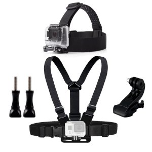 GoPro Complete - Nosac za Glavu + Grudi + J Hook TOP Kvalite
