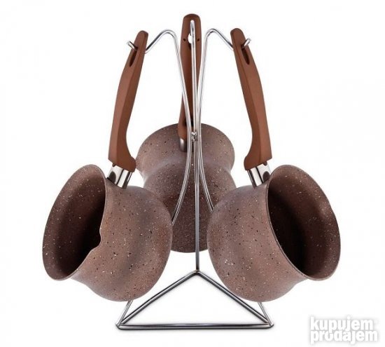 Džezva dzezva Granit sa stalkom 4/1 BRAON Novo