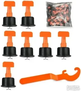 Nivelatori za keramiku 50 kom +zavijac