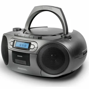 AIWA BBTC-550 Portable Hi-Fi silver gray,pošalji poruku