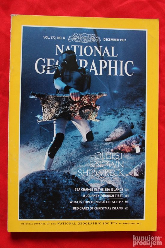 National Geographic Decembar 1987.
