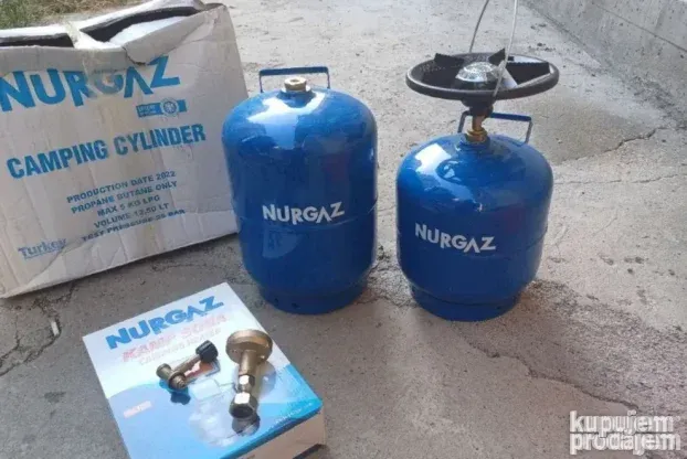 NURGAZ 5kg plinska boca novo atestirana-