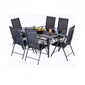 Baštenska garnitura - sto sa šest stolica