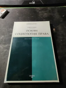 Osnovi sociologije i sociologije prava Mitrović Bovan 2022