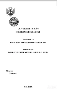 Diplomski i seminarski radovi iz oblasti medicine