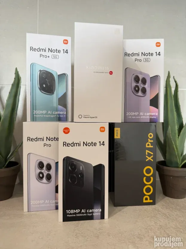 Xiaomi Redmi Note 14/Pro +/Poco X7 Pro/F6/F7/Pro/15T/Ultra