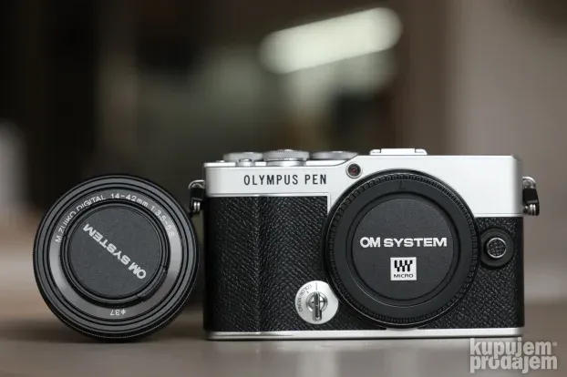 Fotocamera Olympus PEN E-P7 Kit Con Obiettivo 14-42mm - 20MP, 4K, Wi-Fi E Schermo Inclinabile - Foto 3