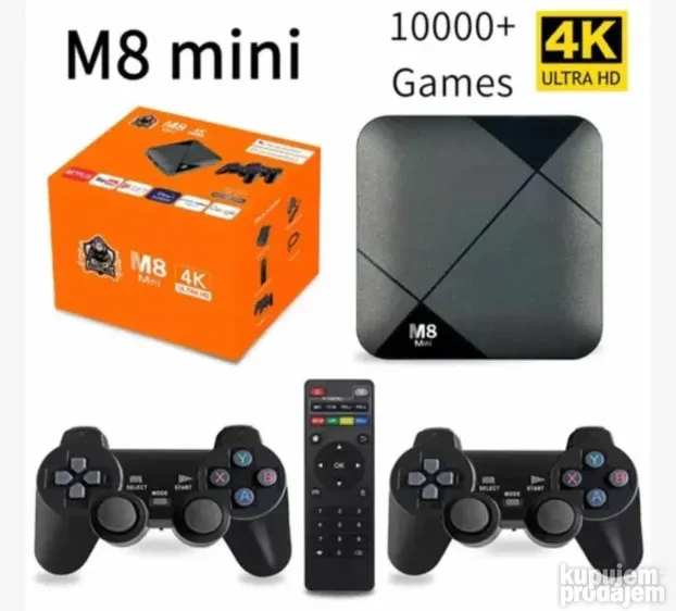Android M8 Mini Konzola Za Igranje 4k