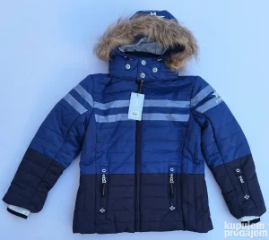 Decija zimska jakna za decake 6853 plava NOVO